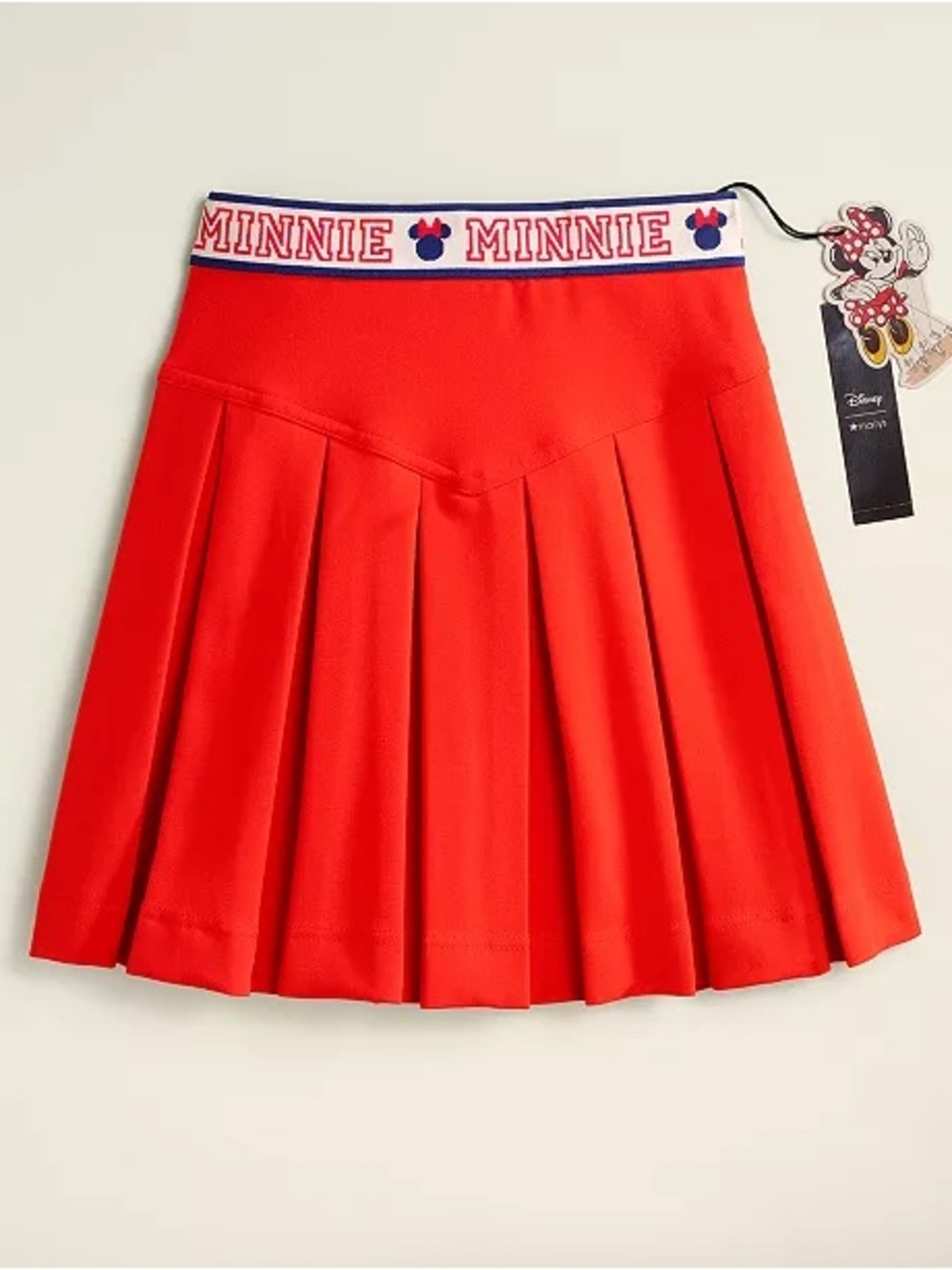 NEW Disney x Macy’s Women's Minnie Majorette Pleated Mini Skirt